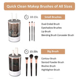 12987 Automatic Makeup Brush Cleaner Fast Electric Brush Cleaner Hand Free Machine Super Clean Brush Washer & Brushes Organizer Tool (1 Pc)