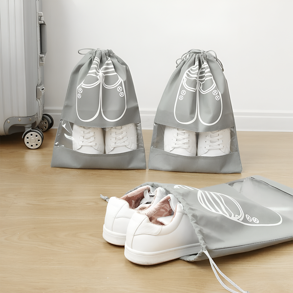 AM6715 Travel Essentials Shoe Bags for Men and Women (44x32cm) - Pack Of 3pc