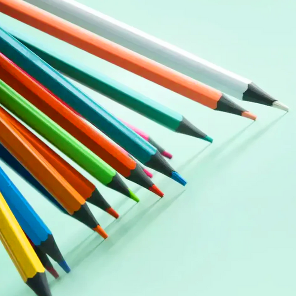 AM6317 12 Pcs Coloring Pencils Set - Color Pencil for Kids