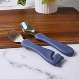 10523 Supermom Foodie Stainless Steel Spoon & Fork (2 Pc Set)