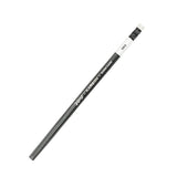 AM6064 DOMS Karbon Eraser Tipped Super Dark Pencil Pack of 1 (10 Pencils)