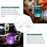 0619 Led Glass Cup (Rainbow Color)