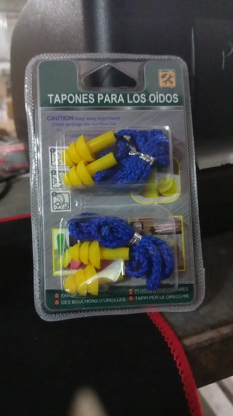 12923 Soft Silicone Ear Plugs Hearing Protection (2 Pc Set)