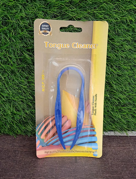 12595 Plastic Tongue Cleaner For Kids & Adults