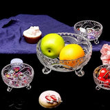 AM5987 Elegant Ice Cream Bowl Set - 6 Small Bowls with 1 Large Serving Bowl (SPS023/L7 & SPS024/L7 & SPS025/L7)