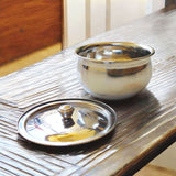 AM6006 Madhuram Stainless Steel Little Handi with Lid – Premium Quality Cookware