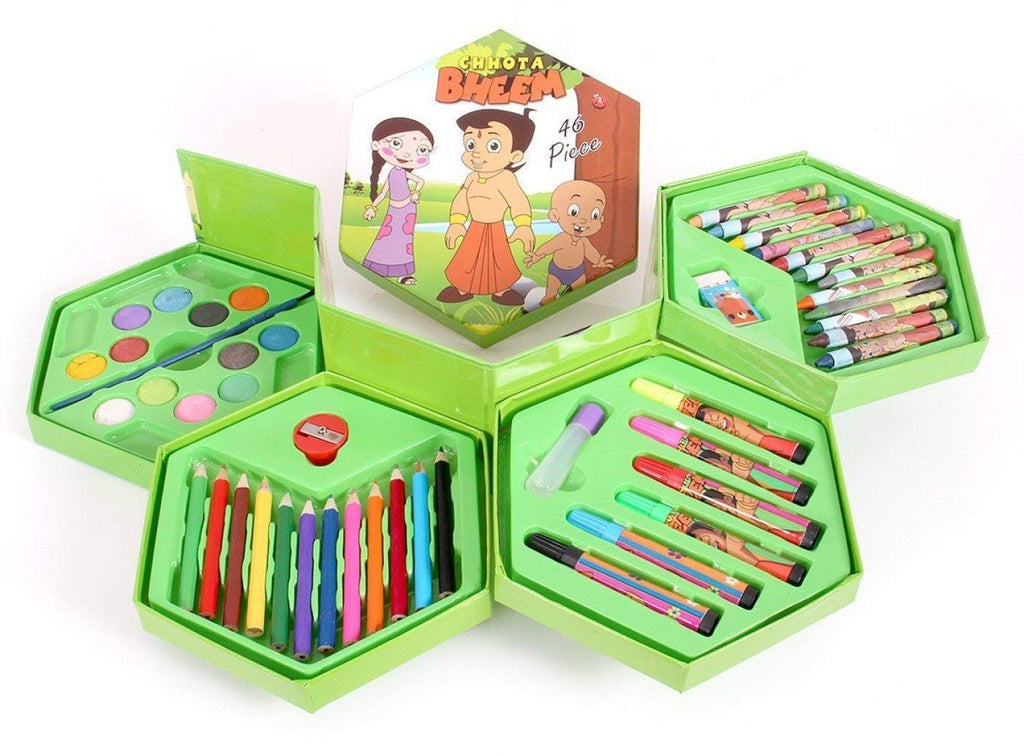 Drawing Set for Kids 46 Pcs Art Set with Color Box