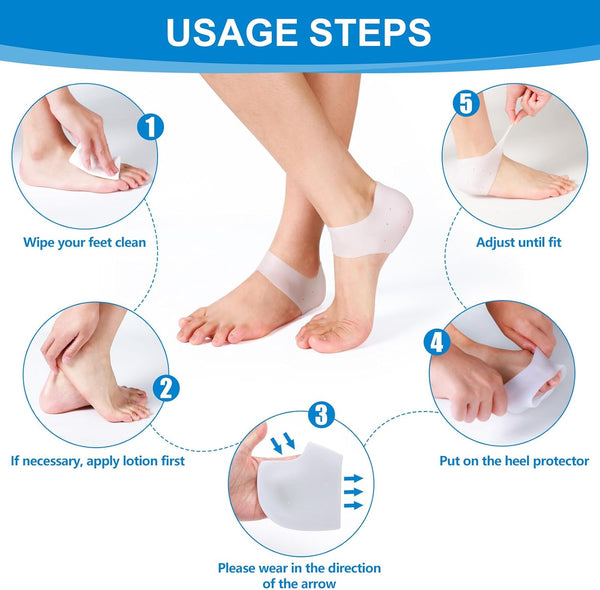 Silicone Heel Protectors