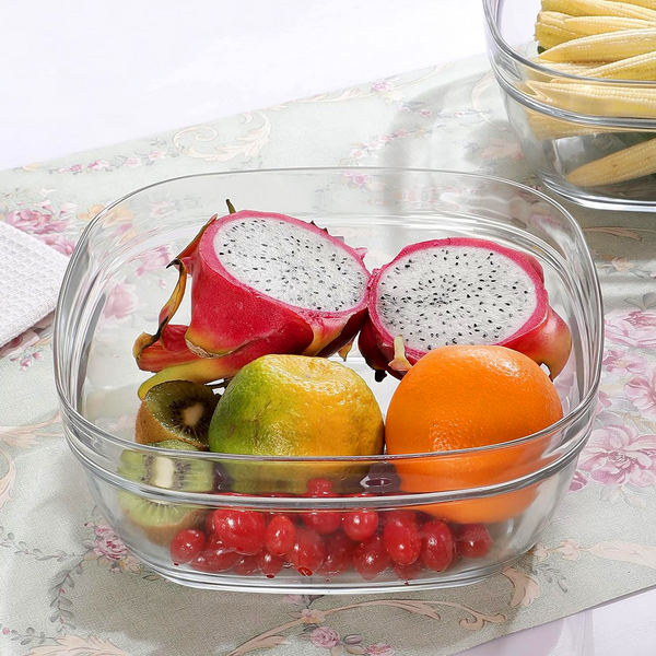 AM5685	Cello Nadir Square Stack Bowl- 3.1 ltr