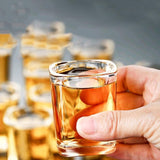 AM5972 Luxe Crystal Tequila Glasses - Set of 6 - 65ml