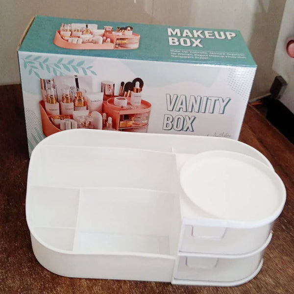 6941 Multi-Functional Plastic Vanity Storage Box