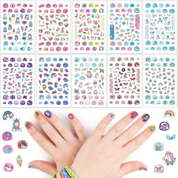 AM1123 3D Nail Sticker My Mide Has Become Animated