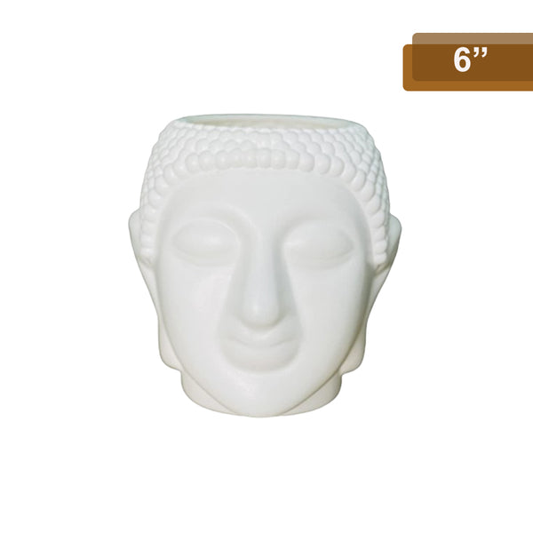 AM0822 Buddha Pot 6 inch Flower Plant Plastic Pot