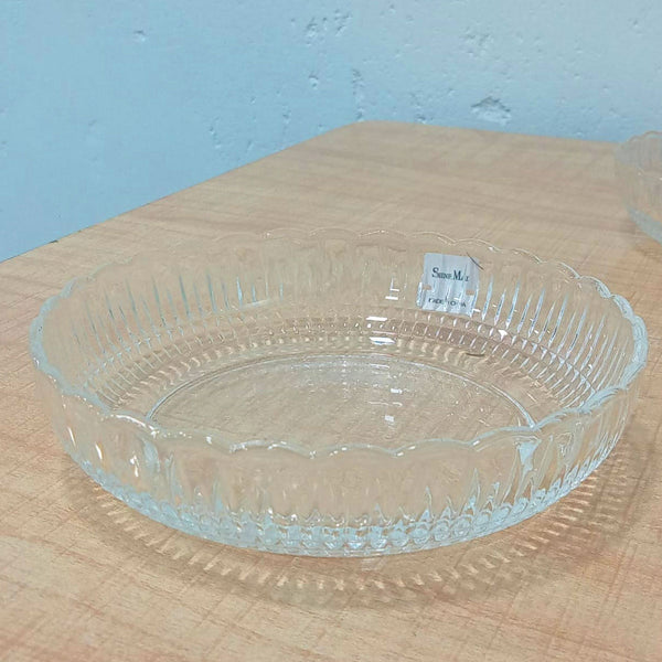 AM5977 Shine max Glass Plate (Multidesign) Set of 6pc -340ml