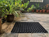 3957 PVC Rubber Outdoor Door Mat for Home/Bathroom/Office/Main Door 24 x 16 Inches