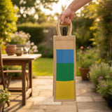 AM0033 Jute Water Bottle Bag – Reusable & Eco-Friendly Gift Tote- 2 L Capacity