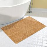 AM5847 Cotton Soft Microfiber Door & Bath Mat (RG 13X19 Inch) Multicolour