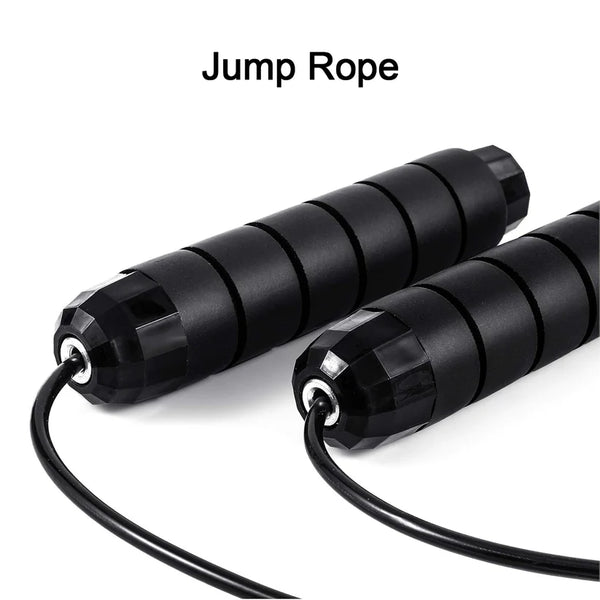 19321 High-Speed Skipping Rope with Foam Padded Handles (1 Pc)