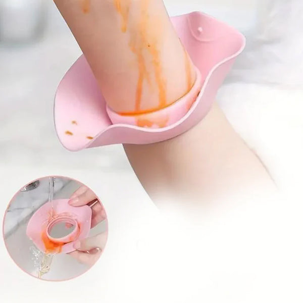 14391 Silicone Wrist Bands for Washing Face (2 Pc / Mix Color)