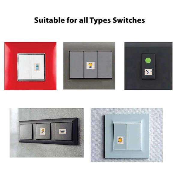 4320 Smart Switch Icon Sticker Sheet (1 Sheet, 88 Icons)