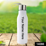 14086 Customize Cool Water Bottle Reusable, Perfect for Office, School, Sports (Approx 450 ML)