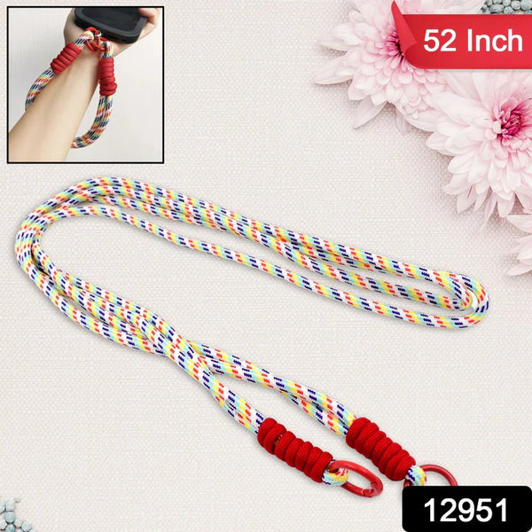 12951 Universal lanyard for phone, Cross-body Cell Phone Lanyard With All Smartphones (1 pc / 52 Inch / Multicolor)