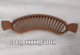 2084 Plastic Banana Slicer 25cm Cutter With Handle 1 Piece