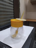 10107  2 in 1 Oil Dispenser Bottle with Silicone Basting Brush (1 Set)