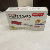AM5156 Refillable Whiteboard Marker Pen For Office,College (black)