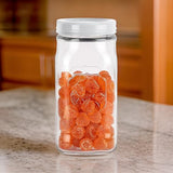 AM0656 CELLO Classic Canister Glass Jar 1000ml