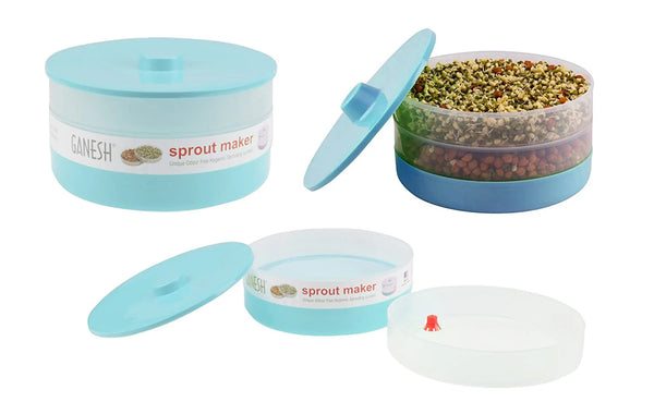 8109 GANESH SPROUT MAKER BEAN BOWL (1800 ML)