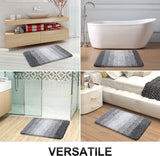 3133 Microfiber Soft Mat Anti Slip, Water Absorbent, Door Mat/Bath Mat  (1Pcs)15.5x23.5cm