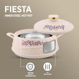 AM0912 Stainless Steel Fiesta Inner Steel Thermoware Casserole 2500ml