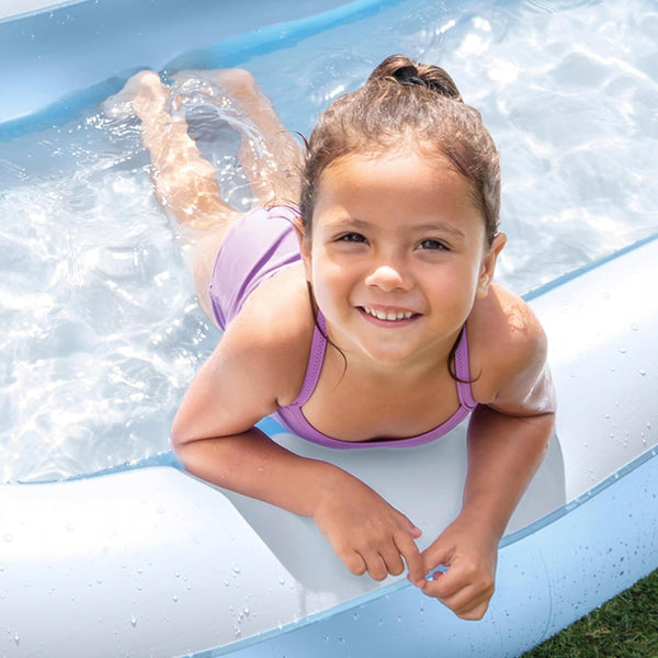 AM3971 Intex Wet Set Collection Rectangular Pool, Multi Color (1.66m x 1.00m x 25cm)