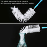 3404 Large Bottle Cleaning Brush for Clean All Sizes of Bottle Cleaning Brush Glass