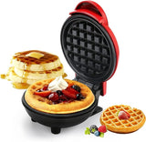 10007 Mini Waffle Maker Non-Stick 4 Inch- 350 Watts