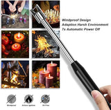 3258  Candle Lighter, Usb Rechargeable Lighter, Electric Arc Lighter Long Flexible Flameless For Candles, Camping, Grill, Stove, Bbq,Multicolor