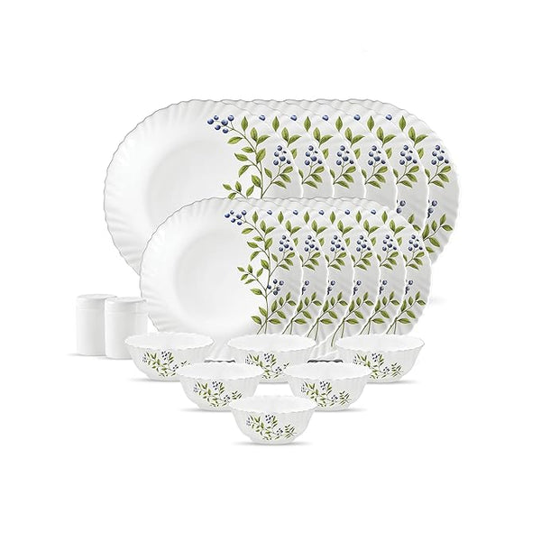 AM3962 La Opala, Novo Collection, Opal Glass Dinner Set 20 pcs