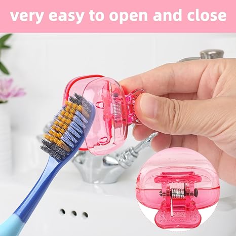 3080 Travel Toothbrush Head Covers Toothbrush Protector Cap Brush Pod Case -1Pcs