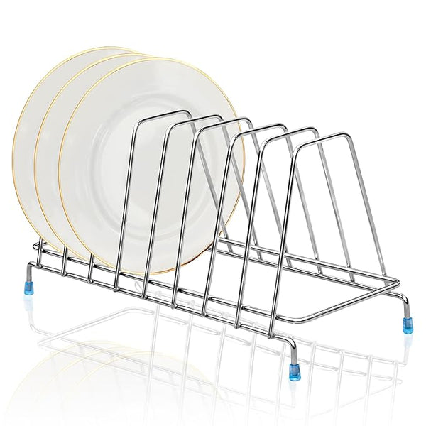 3043 Stainless Steel Plate Stand/Dish Rack/for Modular Kitchen-8 section