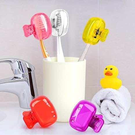 3080 Travel Toothbrush Head Covers Toothbrush Protector Cap Brush Pod Case -1Pcs