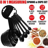 Measuring Cups and Measuring Spoons Set