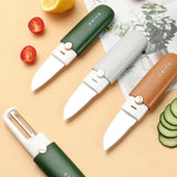 10186 2 in 1 Knife, Multifunctional peeler fruit knife (1 Pc)