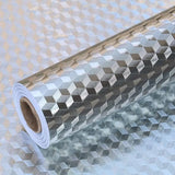 AM3288 Aluminium Foil Stickers 60cmX2M Water-Proof Oil-Propf Hot Proof 1 Piece