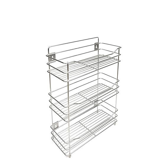 AM3358 Stainless Stee Kitchen Rack 3 Layer Multipurpose Storage Organizer