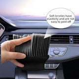 AM2874 Car Brush Interior AC Vents Cleaning Brush Soft Duster Interior Cleaning Dusting Tool for Automotive Accessory