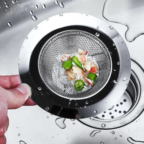 0790 Large Stainless Steel Sink/Wash Basin Drain Strainer