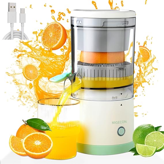 AM3435 Rechargeable Citrus Juicer Mixer Blender Fruit Squeezer Machine