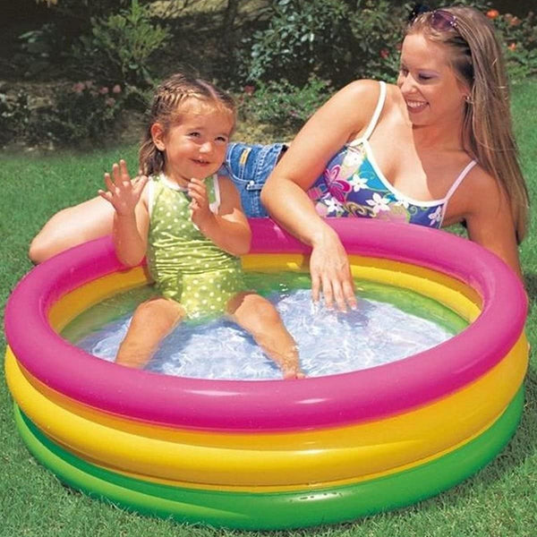 AM3968 Intex Wet Set Collection Kids Bath Tub,(Multicolor) (61 x 22) CM