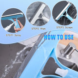 A06704 Multipurpose Window Cleaning Squeegee with Built-in Spray Bottle